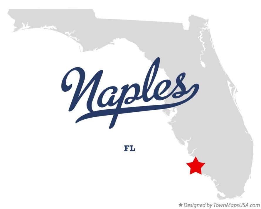 Naples, Florida Map