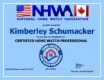 NHWA Certified Home Watch Professional